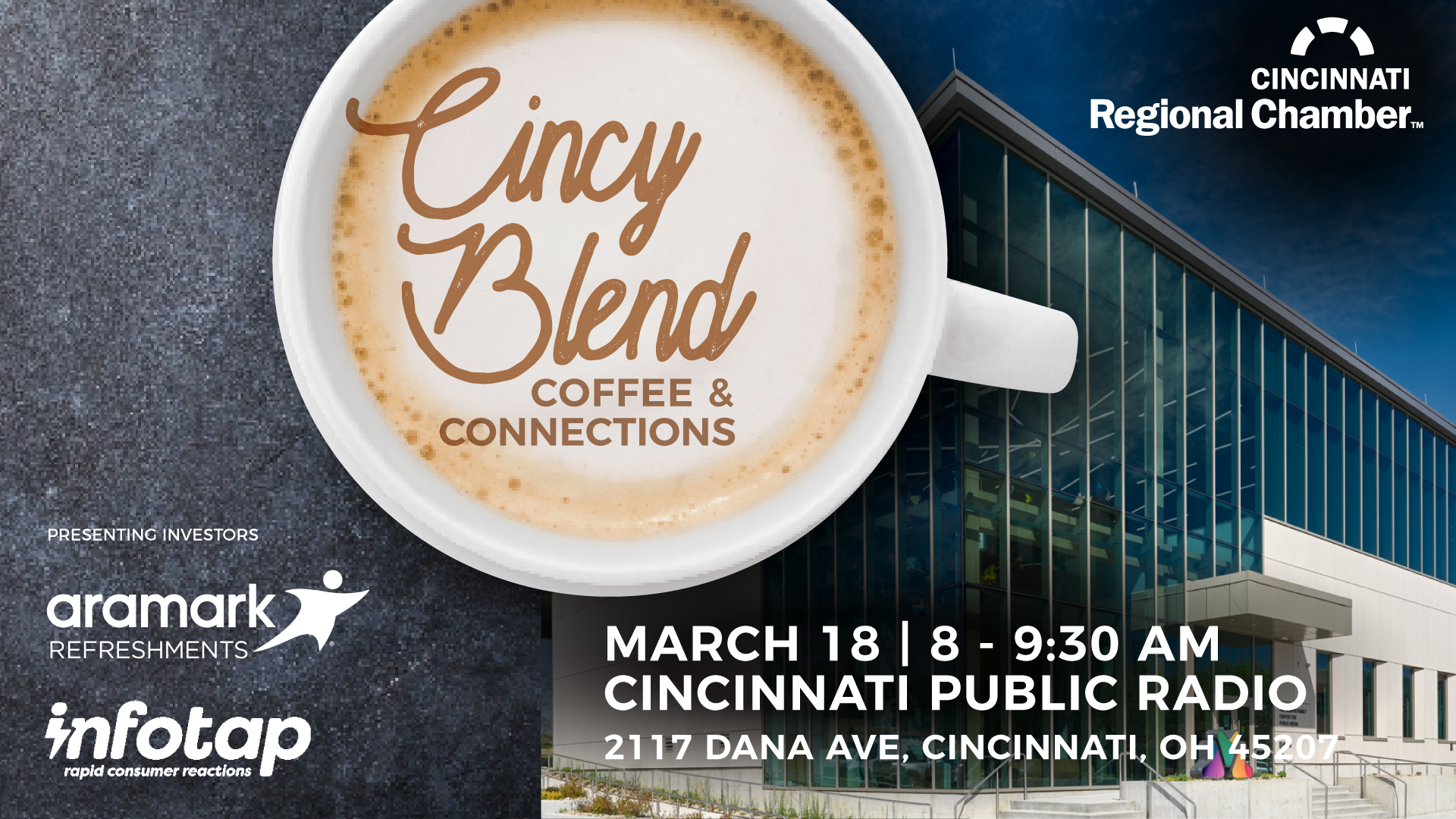 Cincy Blend Master Graphic March 18 2026 at Cincinnati Public Radio