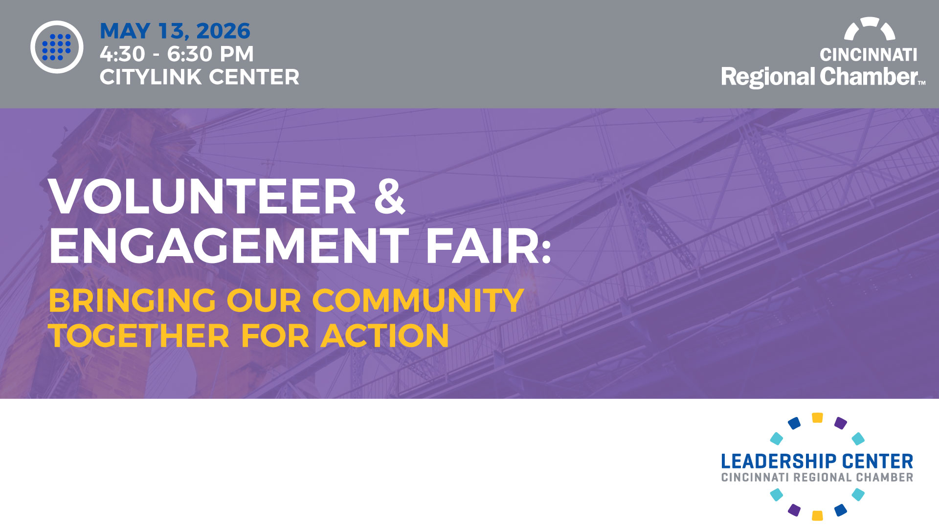 Volunteer & Engagement Fair Graphic