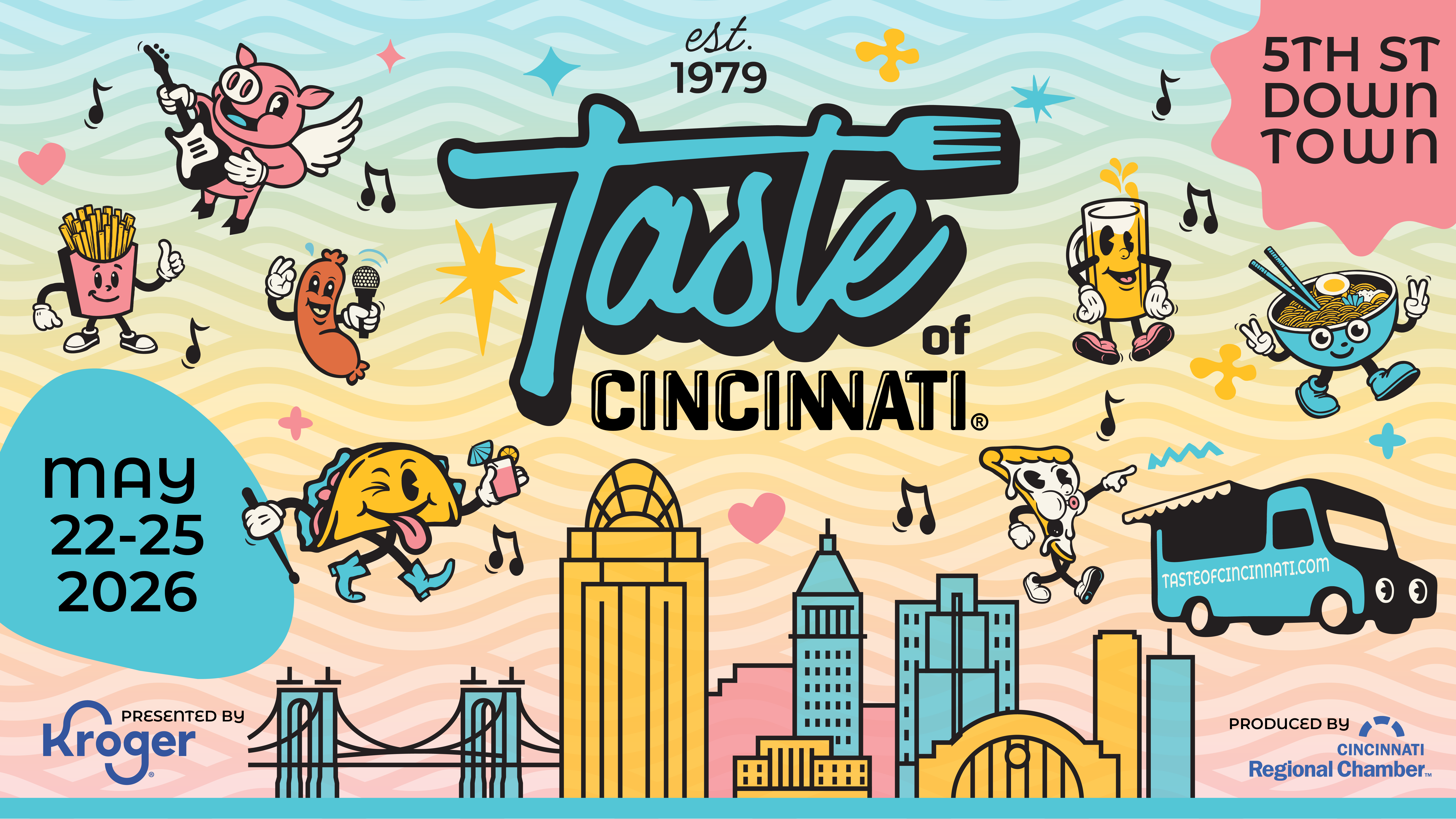 Taste of Cincinnati Master Graphic