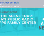 Alumni Network Behind the Scene Tour at Cincinnati Public Radio Master Graphic