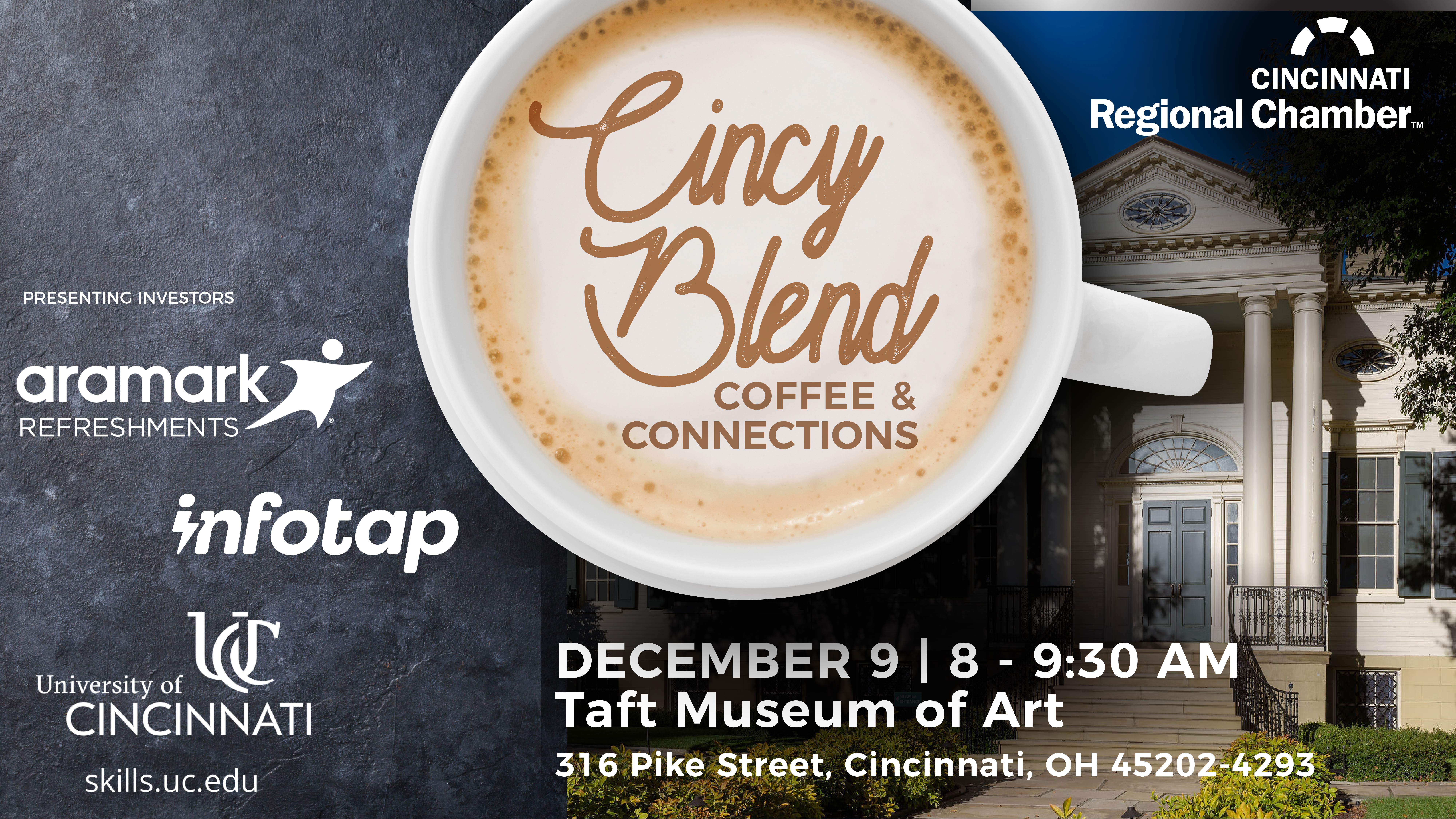 Cincy Blend December Event Master Graphic